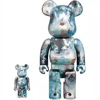 BE@RBRICK Pushead 5 Marble Series