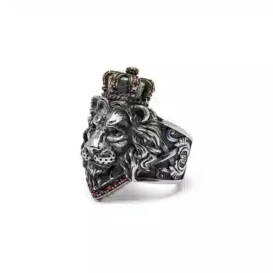 GUXI Dark World Jungle King Ring