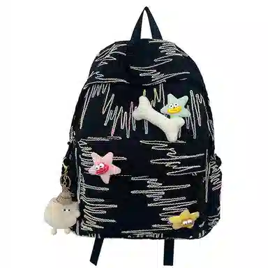 爱尔绅特 休闲高颜值背包 尼龙 双肩包 女款 多色