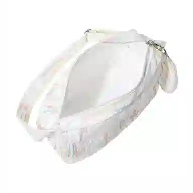 Master Canvas Rainbow Stripe Crossbody Bag