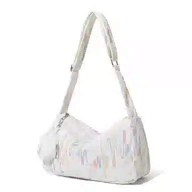 Master Canvas Rainbow Stripe Crossbody Bag