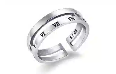L’Estate Felice L Series LF Roman Numeral Ring