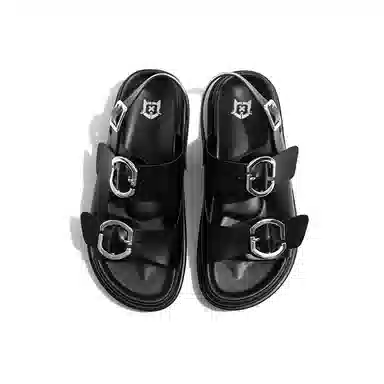 老喵 轻便简约 沙滩凉鞋 女款 黑色