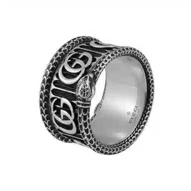 Gucci Double G Snake Ring