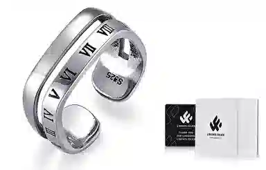 L’Estate Felice L Series LF Roman Numeral Ring