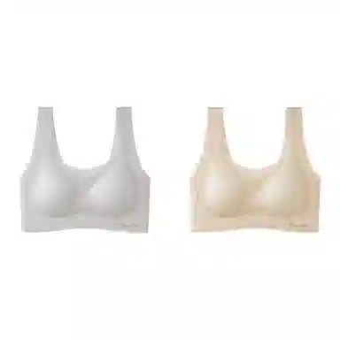 俞兆林 薄款无钢圈上托聚拢防下垂收副乳不跑杯文胸 女款 组合装