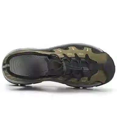 袋鼠头 二层牛皮 户外休闲新风尚 沙滩凉鞋 男女同款