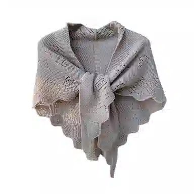 北极绒 外搭款镂空不闷热柔软亲肤 披肩 女款