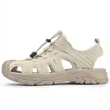 袋鼠头 二层牛皮 户外休闲新风尚 沙滩凉鞋 男女同款