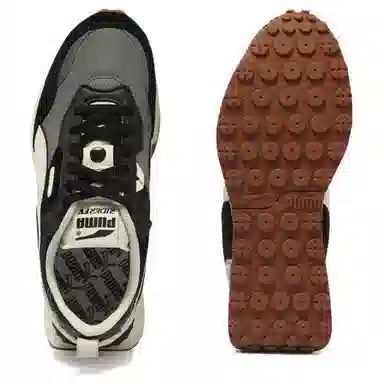 PUMA Rider FV Black White Grey