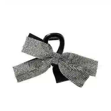 左欧 蝴蝶结后脑勺高级感 亚克力 发夹 女款