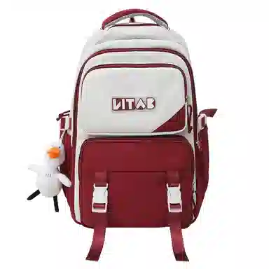 行途 大容量旅行大学生上课电脑韩版百搭 尼龙 书包双肩包 男女同款情侣款 多色