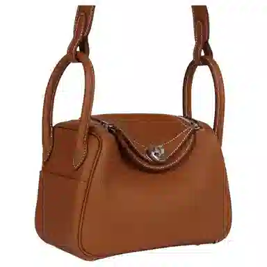 HERMES Lindy II mini Clemence 37 Gold