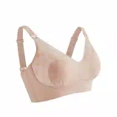 古今 薄款透气防凸点无钢圈调节型大胸显小文胸 女款