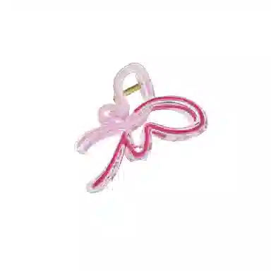 水中玉 渐变色蝴蝶抓夹女大号鲨鱼夹高级感后脑勺发量多发卡简约夹子头饰 发夹 女款