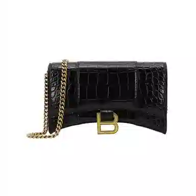 Balenciaga Hourglass Mini Black