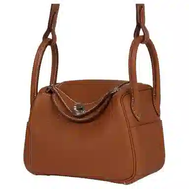 HERMES Lindy II mini Clemence 37 Gold