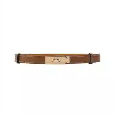 Hermes Kelly Belt Brown