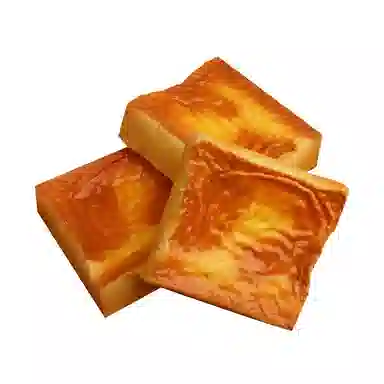 雄俊 湿软慢回弹食物蛋糕酥皮煎蛋面包 可颂吐司减压 捏捏超软 玩具