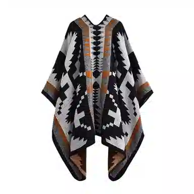 北极绒 明星同款 旅行拍照外搭 披肩 女款