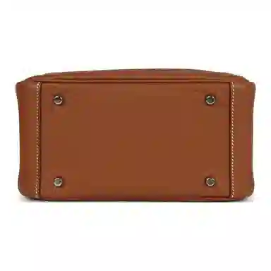 HERMES Lindy II mini Clemence 37 Gold