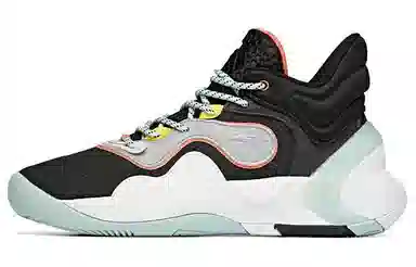 Anta KT Basketball Shoes Black Grey Green