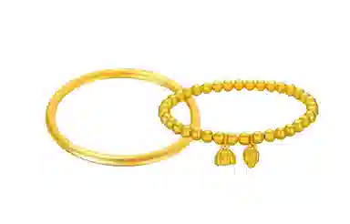 大唐国鼎 古法莲蓬 国潮新中式简约 小众设计高级感 通勤日常简约百搭  合金 手镯 女款