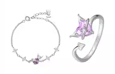 Hello Kitty ins 925 Kuromi