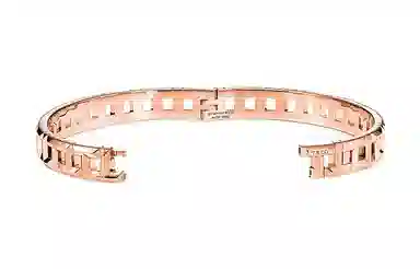 Tiffany & Co. Tiffany T True Narrow Hinge Bracelet 18K Rose Gold
