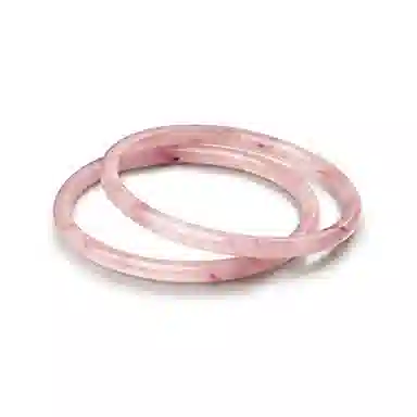 中兆珠宝 冰透叮当系列 新中式国风国潮设计 白月光清冷感手饰 琉璃 玉石手镯 女款