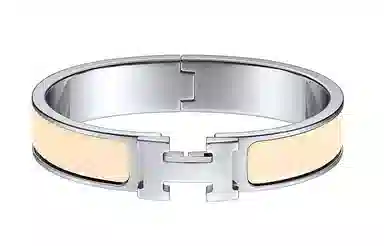 Hermes Clic H Bracelet Silver