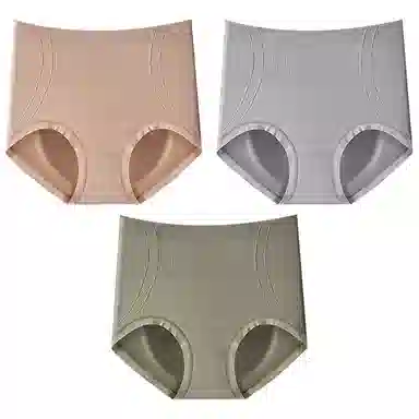 莫代尔 柔软无痕提臀美体收腹透气耐穿不闷热内裤 女款 组合装