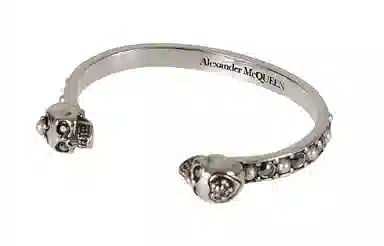 Alexander McQueen Twin Skull Bracelet