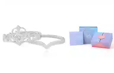 饰伴 加冕皇冠 可摘星辰 可一对组合单戴 戒指 男女同款情侣款