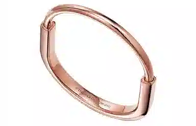 Tiffany & Co. Lock Bracelet Rose Gold