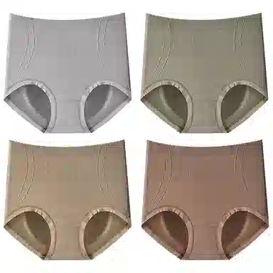 莫代尔 柔软无痕提臀美体收腹透气耐穿不闷热内裤 女款 组合装