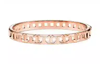 Tiffany & Co. Tiffany T True Narrow Hinge Bracelet 18K Rose Gold