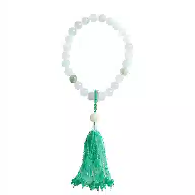 印象眸 转运珠 新中式古风简约经典清新设计感纳福手持 天山翠 手串 男女同款情侣款 礼盒装