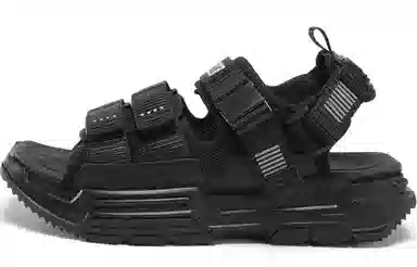 匹克 态极 运动凉鞋 全黑