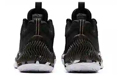 Anta 2 Low Basketball Shoes Black White Grey