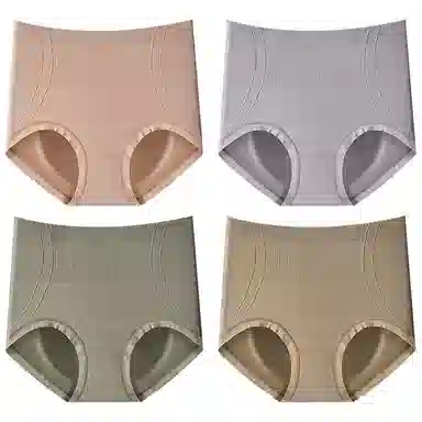 莫代尔 柔软无痕提臀美体收腹透气耐穿不闷热内裤 女款 组合装