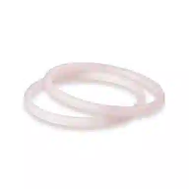 中兆珠宝 冰透叮当系列 新中式国风国潮设计 白月光清冷感手饰 琉璃 玉石手镯 女款