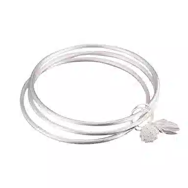 华髻 新中式古法传承三生三世两世欢 莲花 高级感 手镯 女款