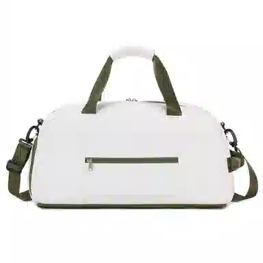 ZUOFEIFAN Fitness Bag Green/White