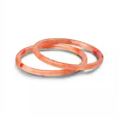 中兆珠宝 冰透叮当系列 新中式国风国潮设计 白月光清冷感手饰 琉璃 玉石手镯 女款