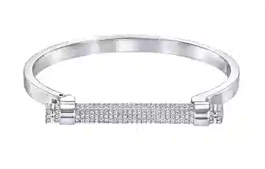 Swarovski Friend Bangle Silver