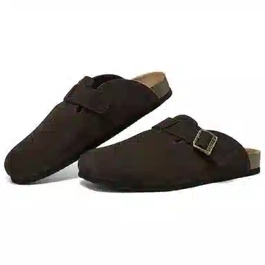 Skechers USA Men's Slip-On Clogs Black
