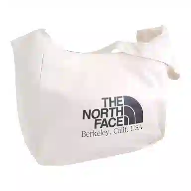 The North Face Logo Tote Bag White