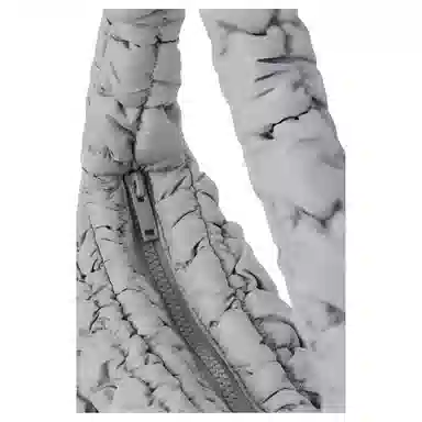 COS Quilted Mini Tote Bag Grey