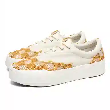 经典百搭 防滑耐磨增高 低帮 帆布鞋 男女同款